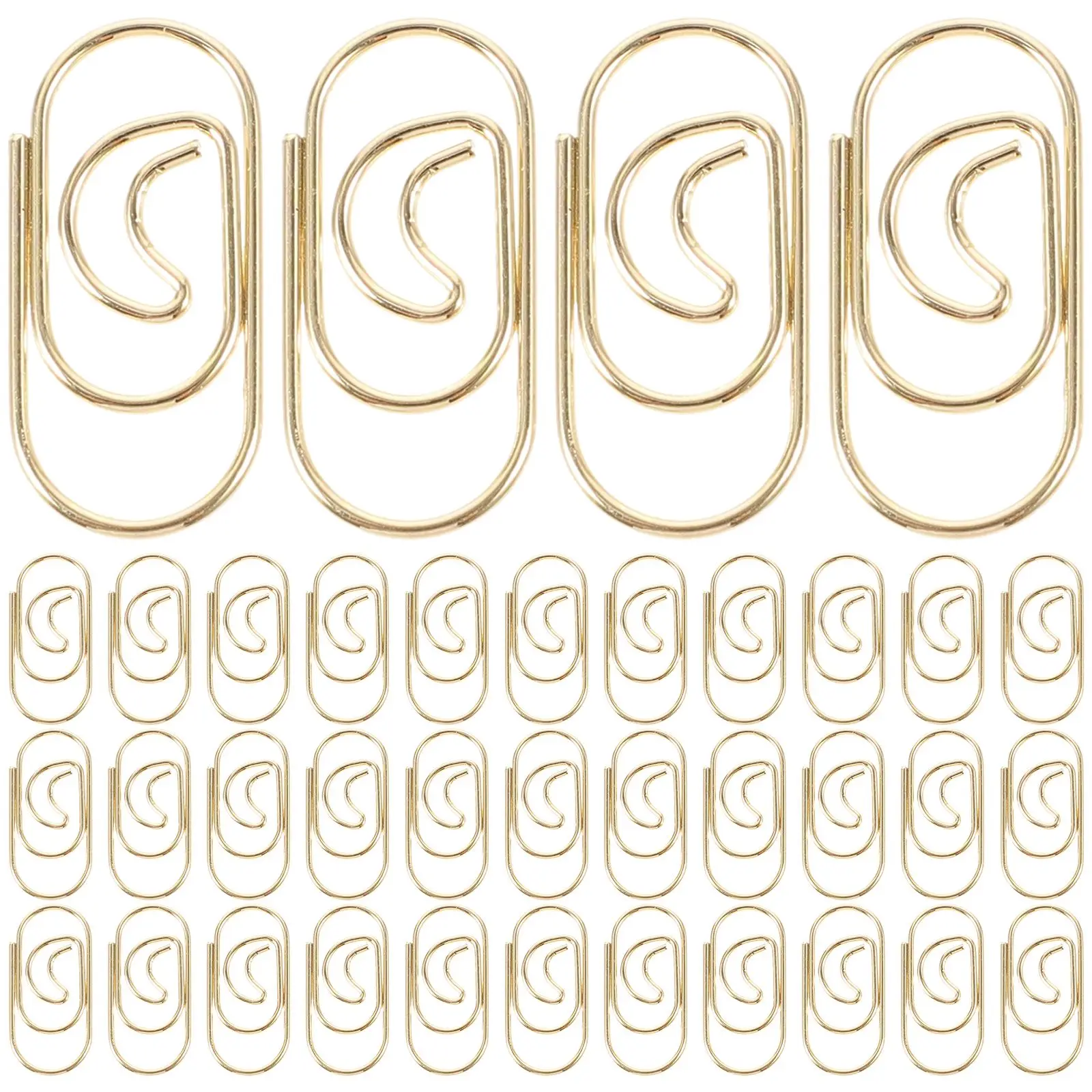 100 Pcs Paperclip Decoration Cute Funny Decorative Paperclips Color Creative Shaped