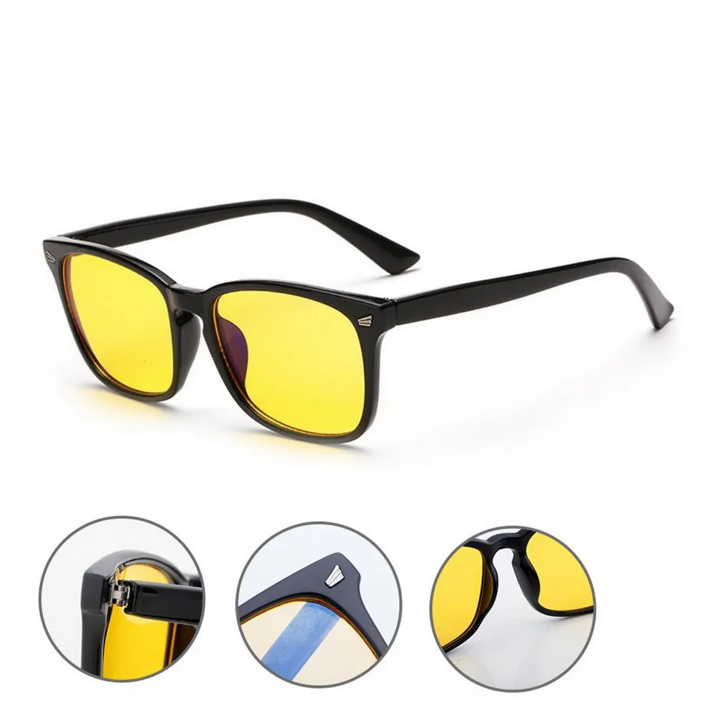 Night Driving Glasses for Men Women - Anti Glare Night Vision Yellow Glasses for Driving At Night image 5
