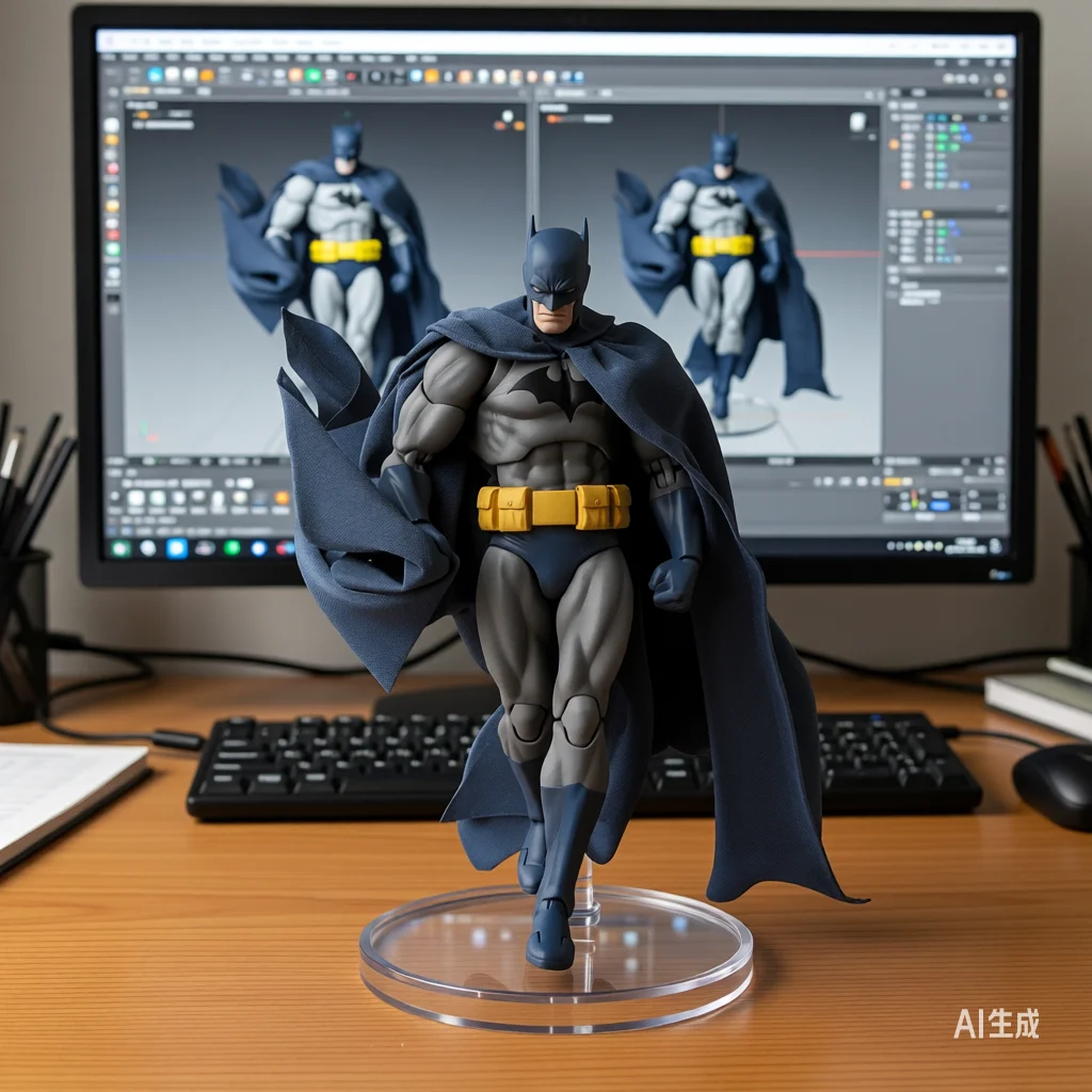 

В наличии: Фигурка MAFEX Silent Batman Comic Version 1/12, сине-черный боевой костюм, реплика в стиле Джима Ли.