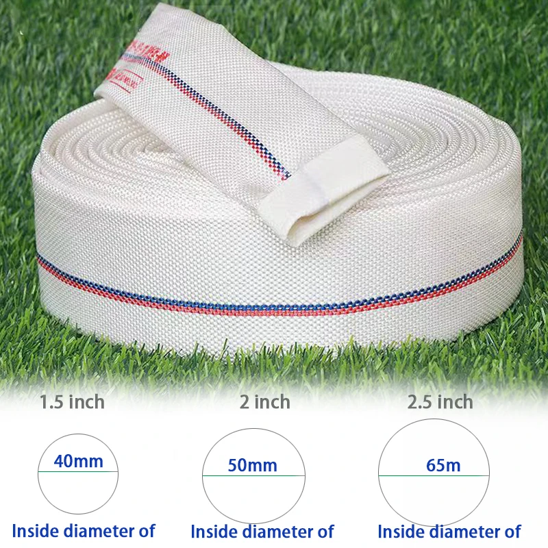 1\'\' 1.5\'\' 2\'\' Agricultural irrigation hose pipe durable fire fighter hose PVC Layflat Fire Hose For Agricultural Industry 20M