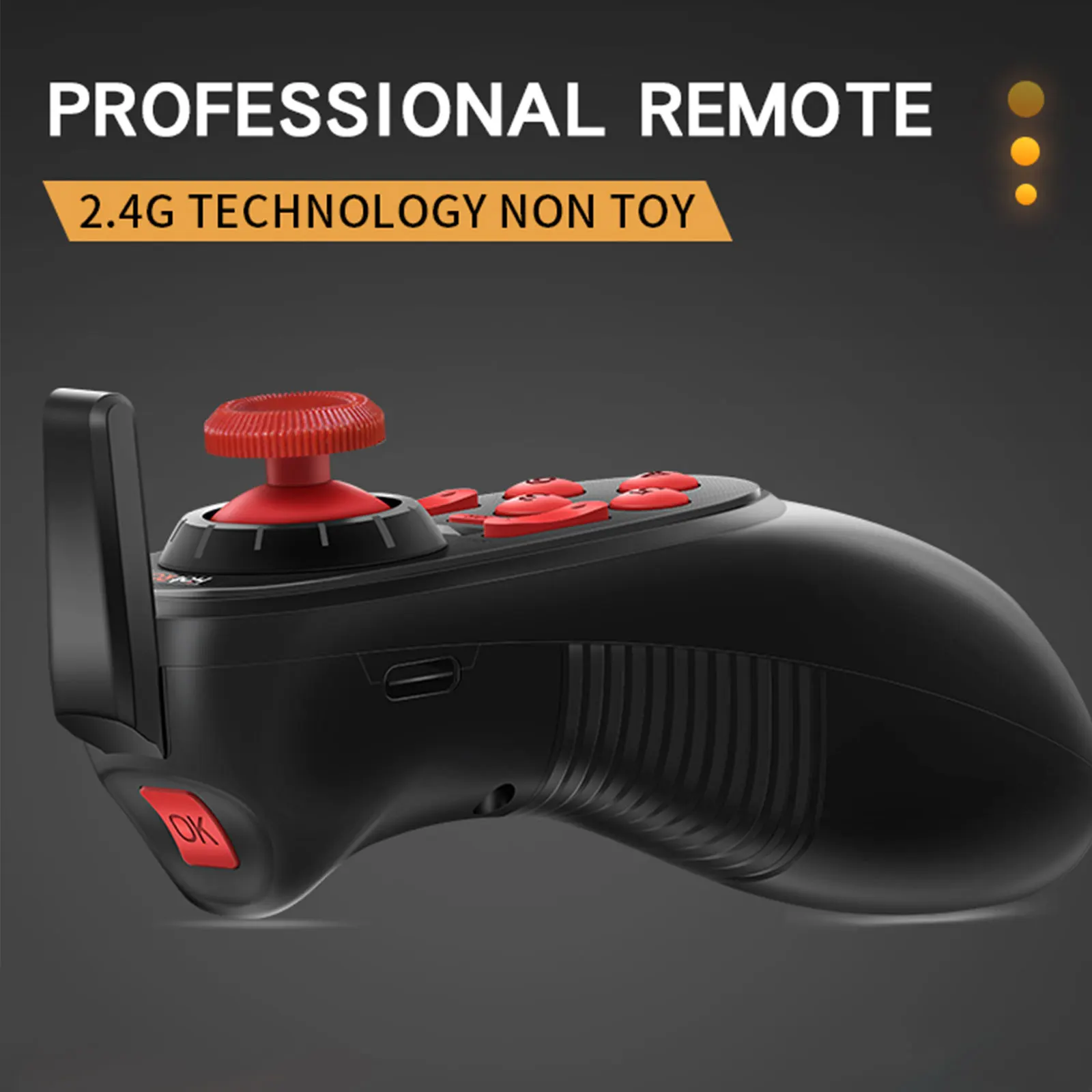 2.4G 6CH Radio Transmitter Remote Control 400m Control Distance with Remote Control Receiver for Remote Control Boat