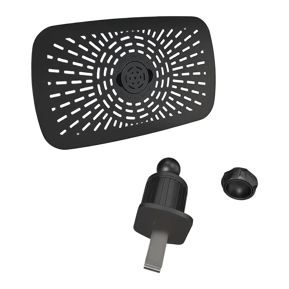 Rotatable Car Vent Deflector That Enables Exact Airflow Positioning for Driver and Front Seat Passenger For Comfort