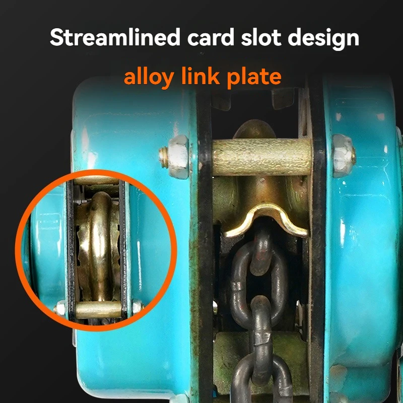 1T دليل عكس سلسلة رافعة سلسلة HSH نوع سلسلة 5 طن الرافعة الموتر #5