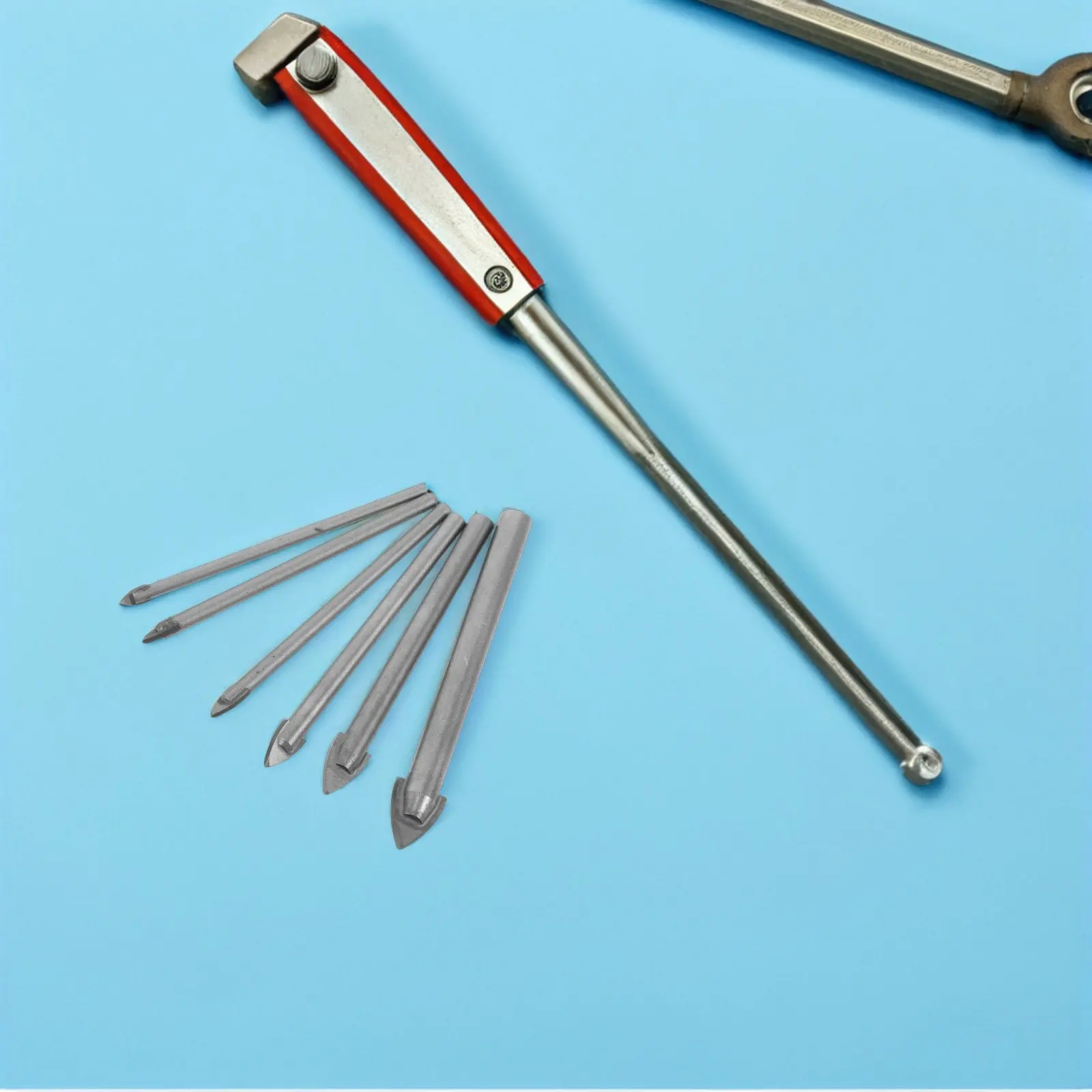 6Pcs Glass Drill Bits Set Windscreen Repair Hole Opener for Ceramic Porcelain Marble Glass Metal Concrete 3 4 5 6 8 10Mm DIY
