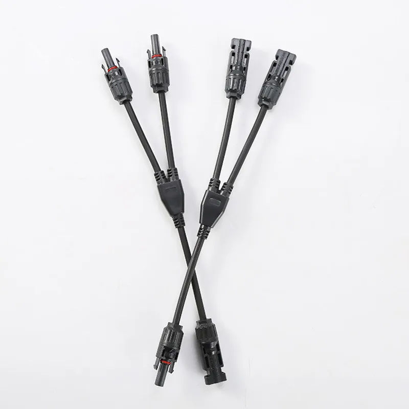 1Sets Photovoltaic Solar Connector 1000V 30A Male Female 3-Way 4-Way 5-Way Plug DC PV Y Type 1 To 2/3/4 Adapter