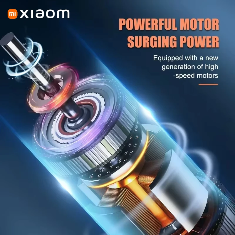 Xiaomi Car Vacuum Cleaner Electric Household Mini Portable High Power Handheld Wireless Powerful Dust Remover Deep Cleaning Hot