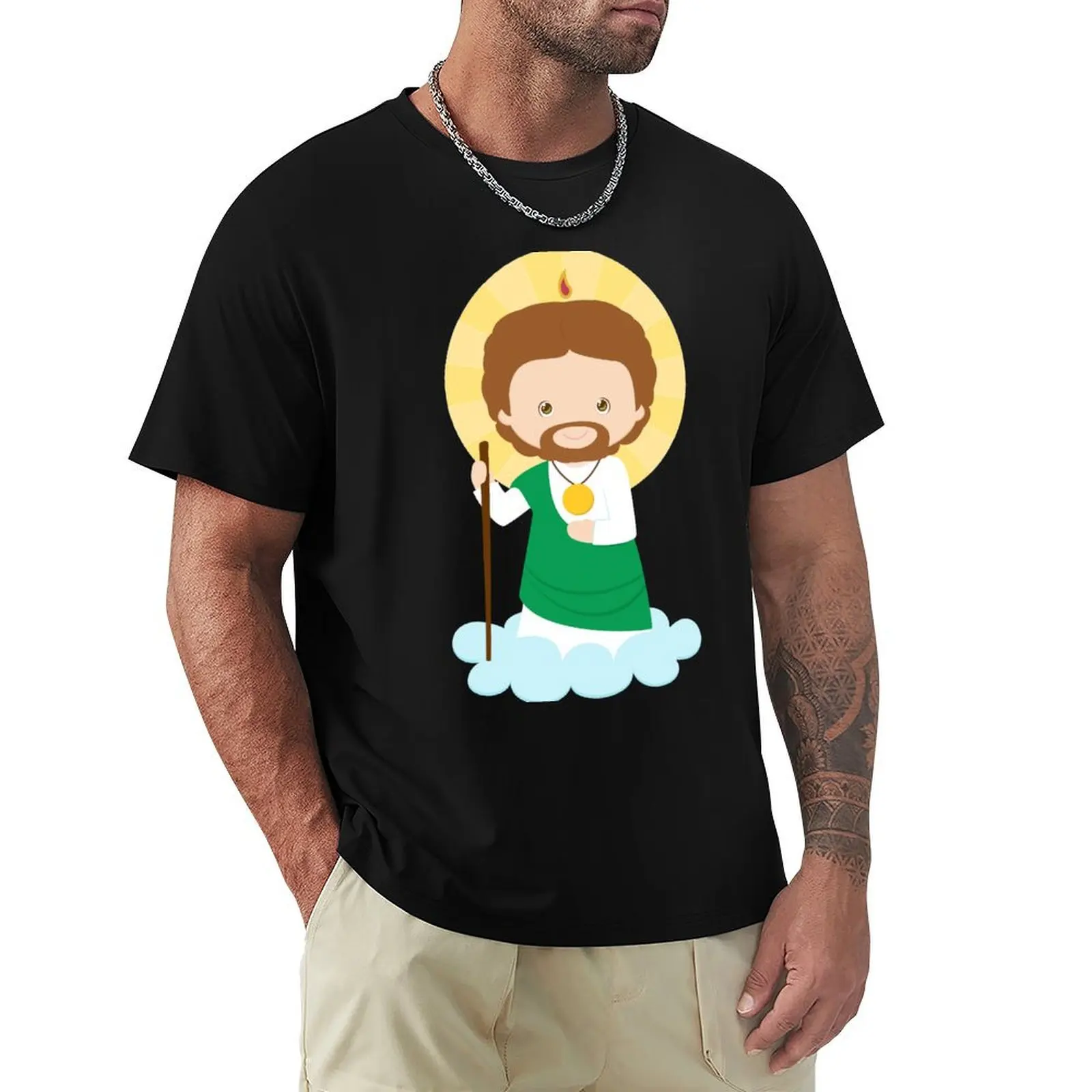 

San Juditas Tadeo T-Shirt topping croswit shirt man mens designer t shirt