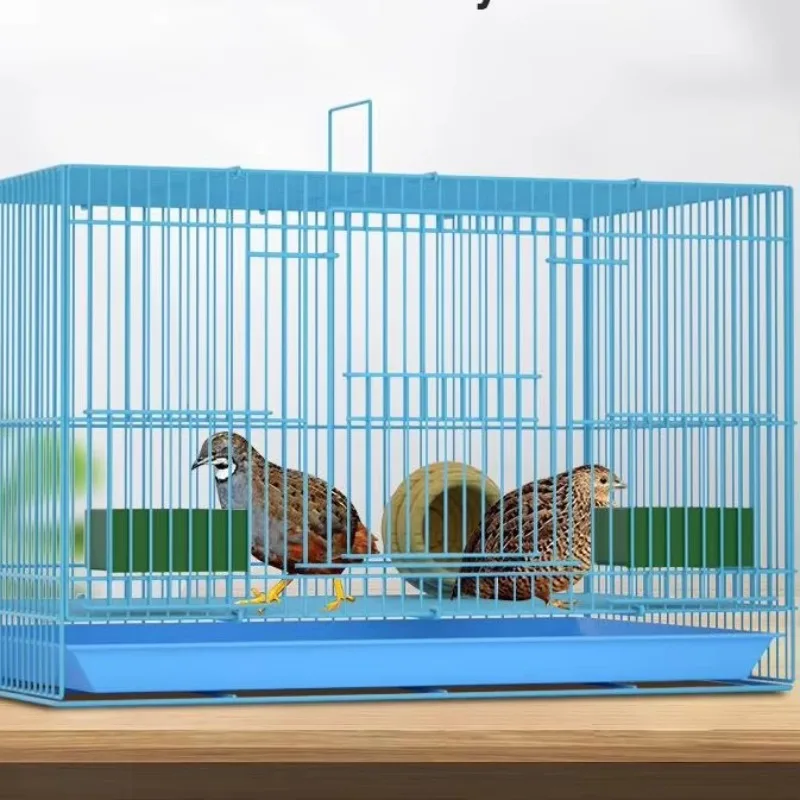 Durable Outdoor Metal Birdcage Customizable Size Foldable Luxury Style Iron Stackable Design Multi-Bird Made in China