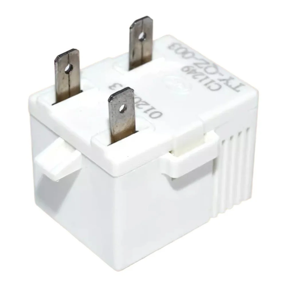 1pc Refrigerator Compressor PTC Starter TY-QZ-003 Overload Thermal Protection Relay For Home Refrigerator Accessories