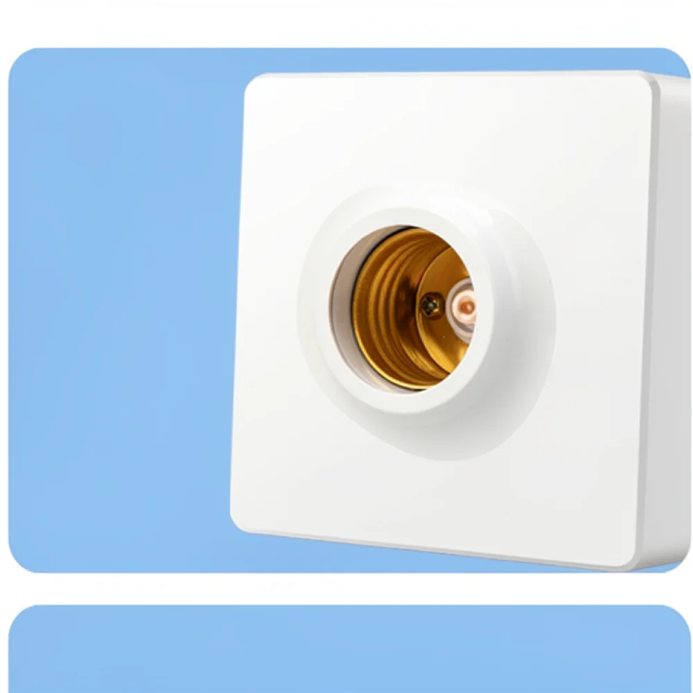 E27 Screw Bulb Holder For AOKOLa 86 Panel Wall Base Flush Mounted Socket Electrical Light Connection Surface Mount Kit