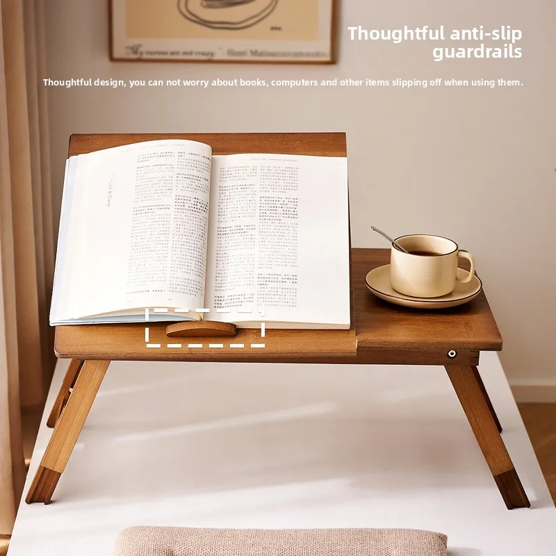 

Desk bamboo folding table bay window table short bed few tatami kang few portable tea tray simple modern tea table few