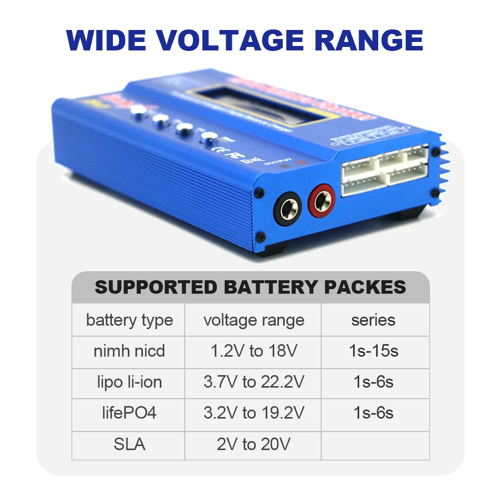 IMAX B6 80W ładowarka Lipo NiMh Li-ion ni-cd Digital Lipro zabawka do utrzymywania równowagi z ładowarką wyładowarka + zasilanie prądem zmiennym 12V