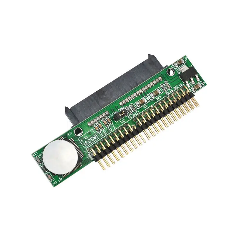7+15 Pin Sata Ssd Hdd Female To 2.5 Inch 44Pin Ide Male Adapter For Laptop