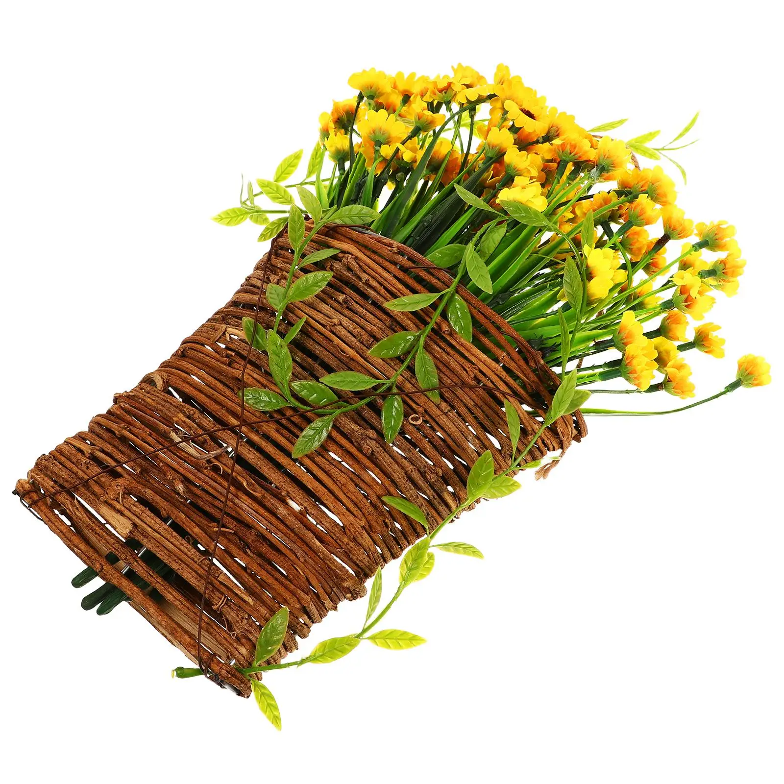 

Artificial Sunflowers Aesthetic Floral Wall Decor Indoor Outdoor Fake Flowers Fall Hanging Long Lasting Beauty Versatile Use