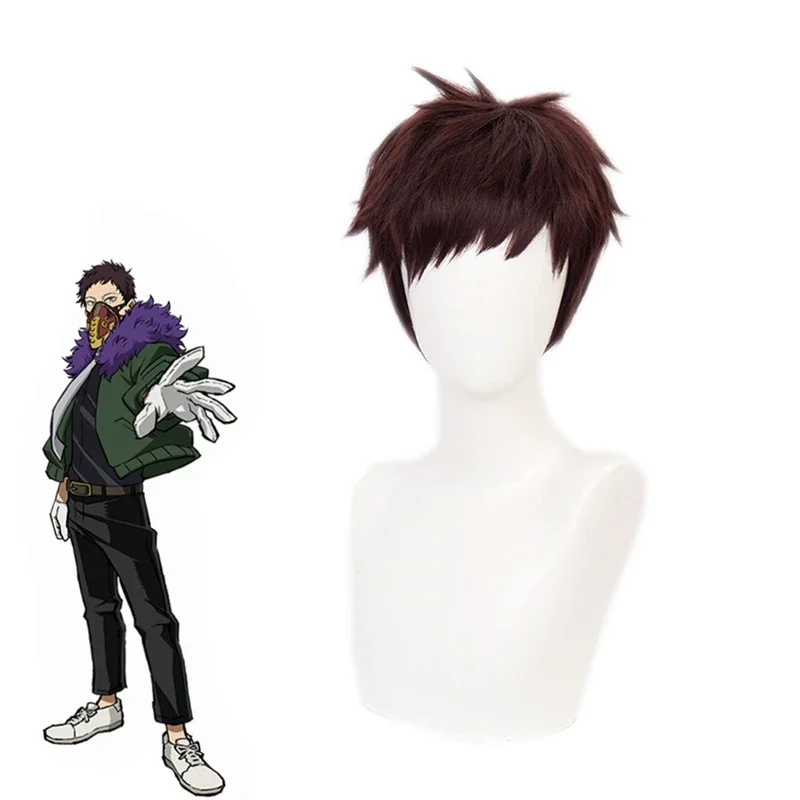 My Hero Academia Overhaul Chisaki Kai Short Wig Cosplay Costume Boku No Hero Academia Heat Resistant Synthetic Hair Wigs Pelucas