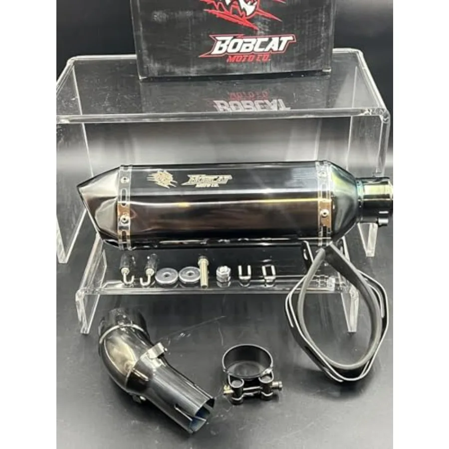 

Exhaust Muffler Kit with Mid Pipe for YZF-R3 MT-03 2015-2025 Black Titanium Finish Lightweight Performance Upgrade