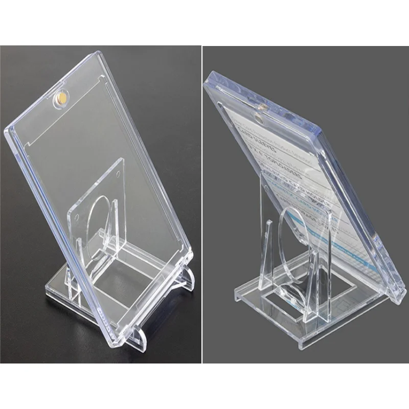 

35PT Magnetic Holder Trading Cards Protectors Hard Plastic Sleeves Display Case Baseball Sports Standard Card Sleeves