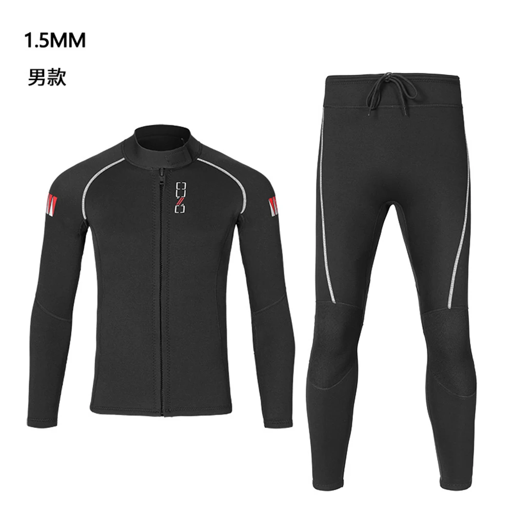 

1.5MM Wetsuit Neoprene Underwater Fishing Surf Surfing Jacket Pants Clothes Men Women Scuba Diving Suit