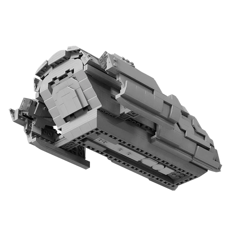 

Gobricks Moc Build Puddle Jumper Ворота корабли строительные блоки