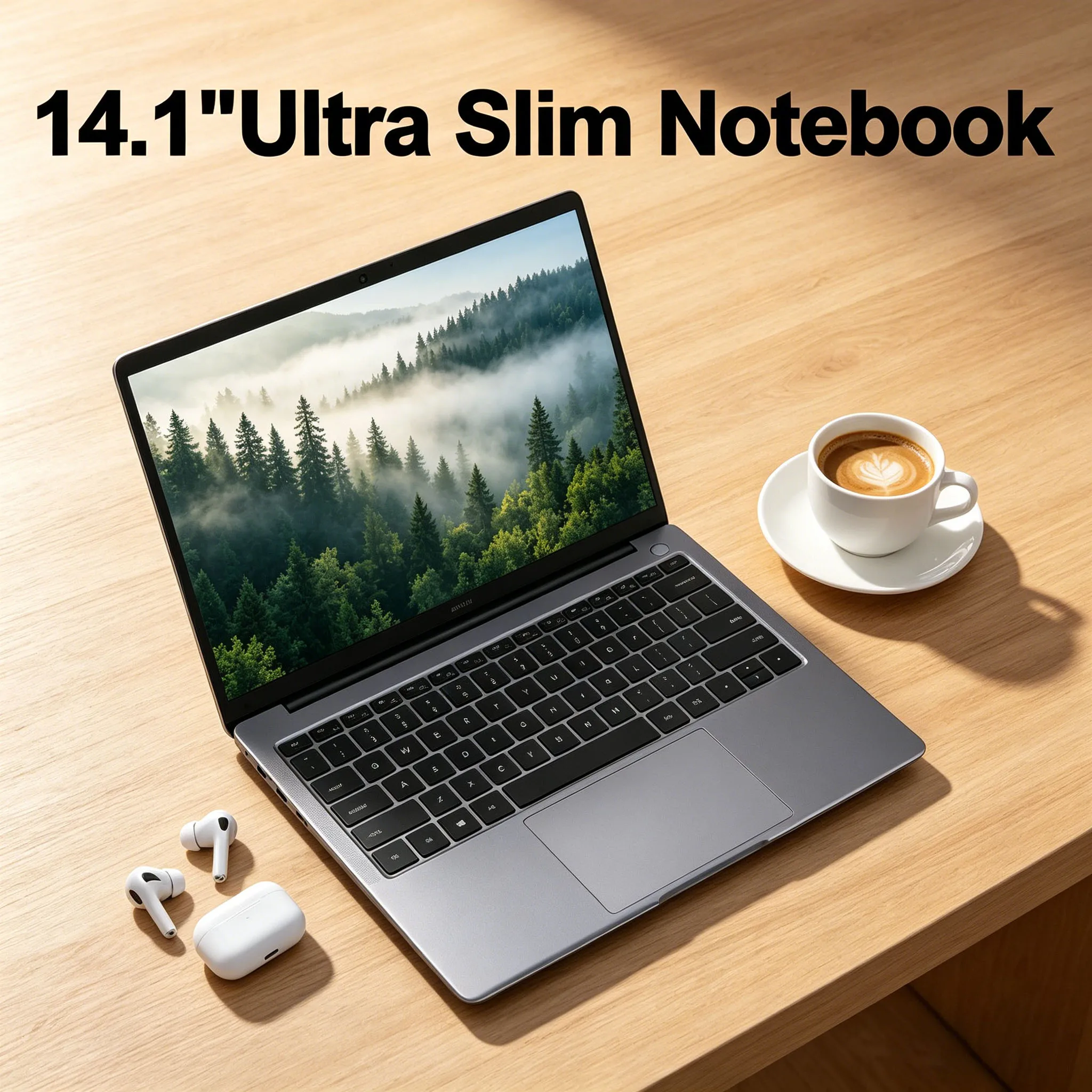 LENO Supreme Thin 14.1" Notebook PC, Core i7 8650U Processor, 32GB+2TB, Windows 11, 1080P HD Gaming Computer