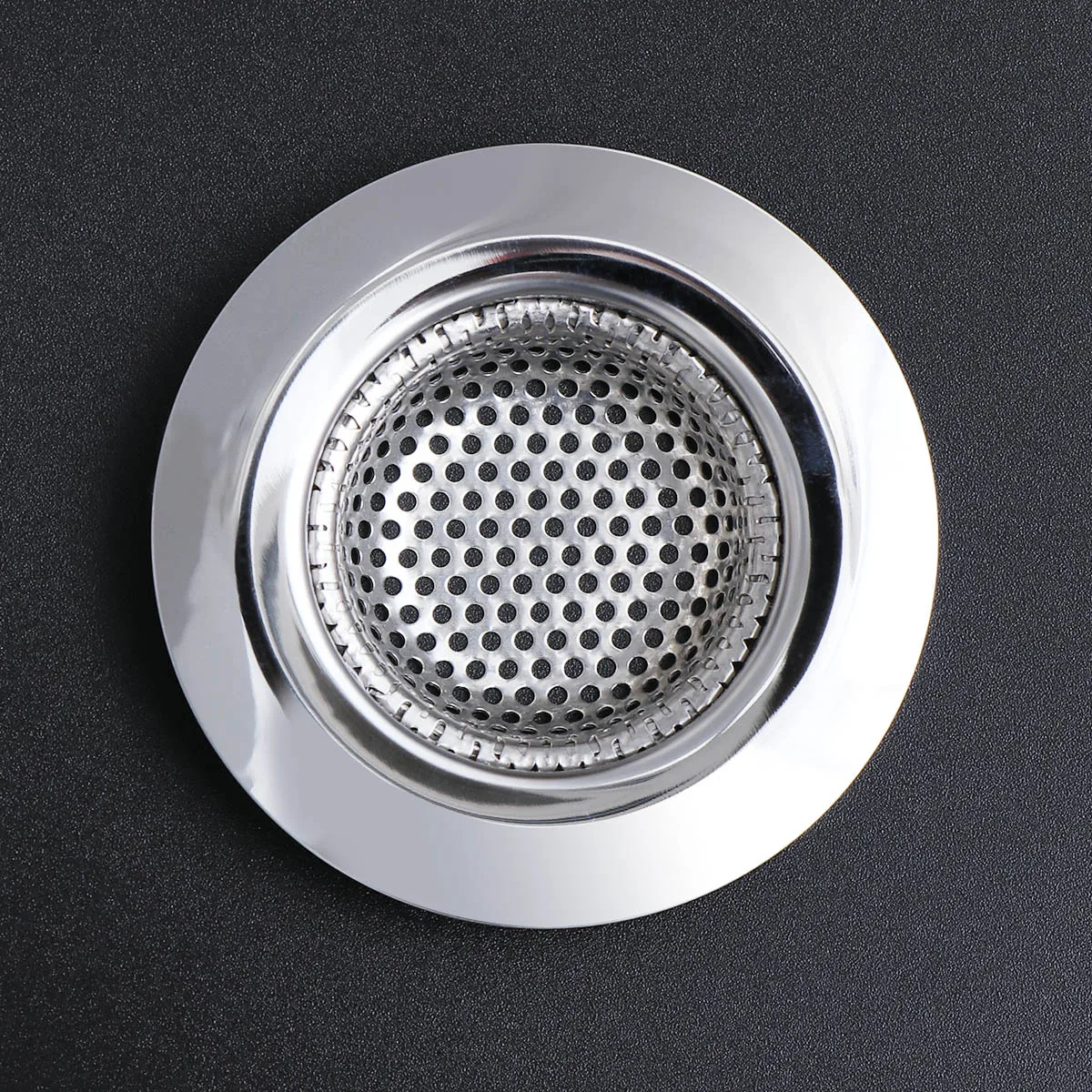 7cm Premium Kitchen Sink Filter Stainless Steel Non-Deforming Rust-Free Quick Draining Design Kitchen Sink Strainer - Image 2