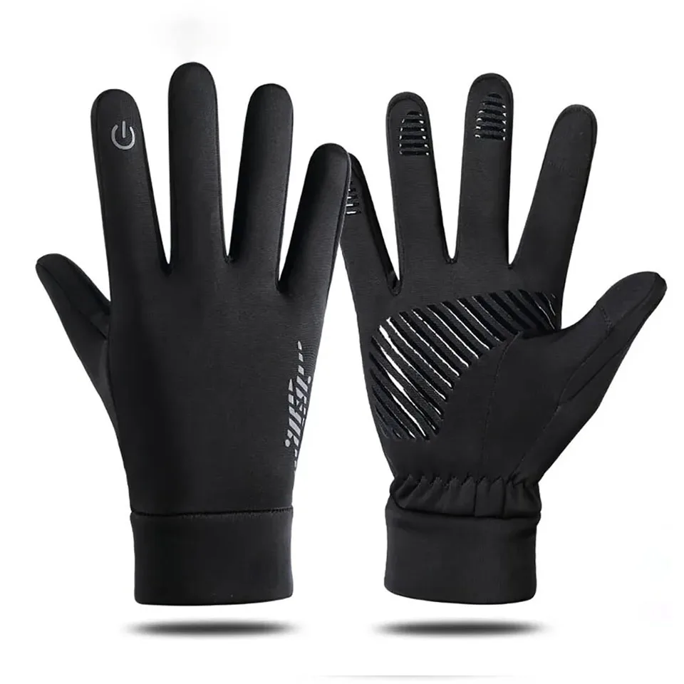 

Gobygo Winter Warm Full Finger Skiing Gloves Unisex Outdoor Sports Waterproof Snowboard Snow Ski Windproof Riding Running Gloves