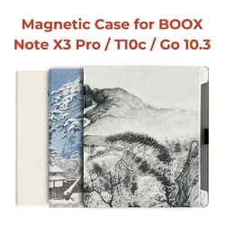 Twosheep Case for Boox Go 10.3 Boox NoteX3 Pro and Boox T10c Magnetic Flip Auto Sleep Wake No Shell Chinese Style