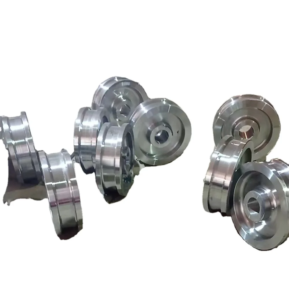 Forged Steel Wheel With Shaft Lifting Crane Rail Steel 150mm 200mm 300mm 500mm 800mm Crane Trolley Wheels
