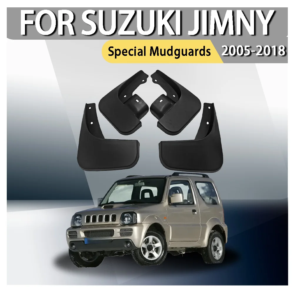 

Специальные брызговики для Suzuki Jimny 2005-2018: Улучшение и декорирование автомобиля