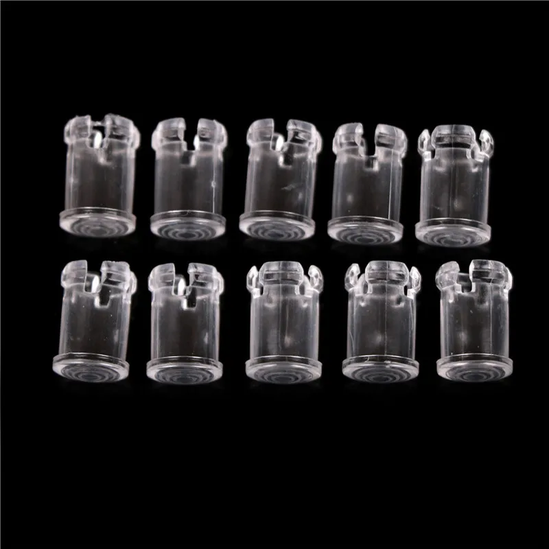 

10Pieces 5mm LED Light Emitting Diode Lampshade Protector Clear Lighting Accessoies