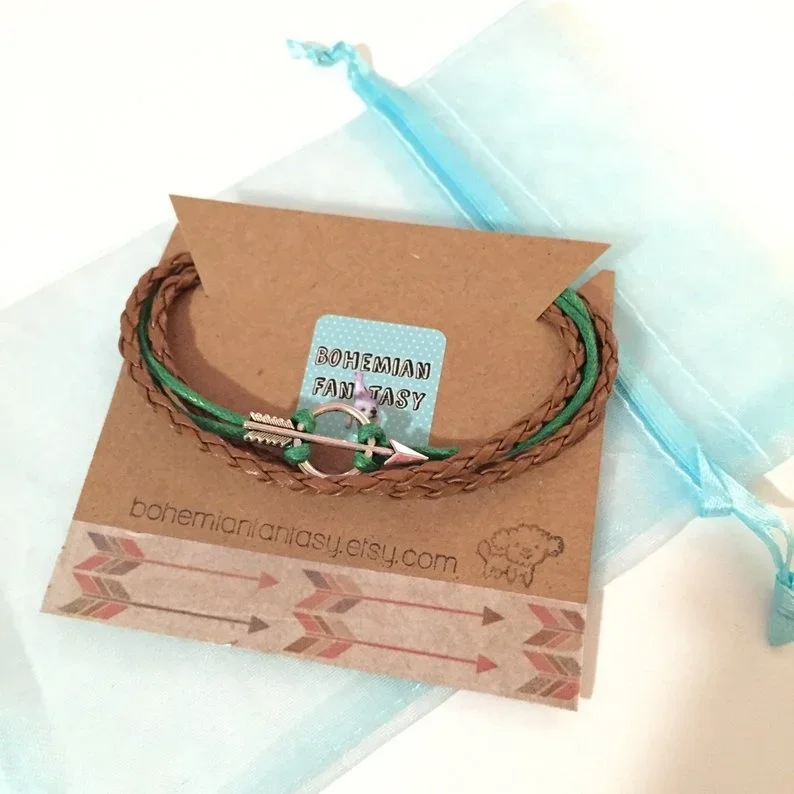 Arrow Bracelet - Robin Hood bracelet - Bohemian, Tribal Native - Celtic bracelet