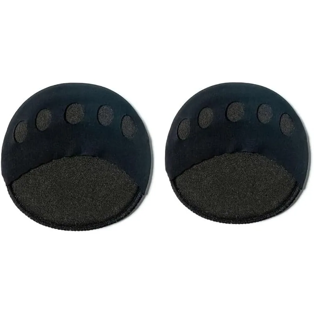 Cushioning Ice Silk High Heel Insoles: Breathable Fabric Forefoot Pads for Women's Comfort