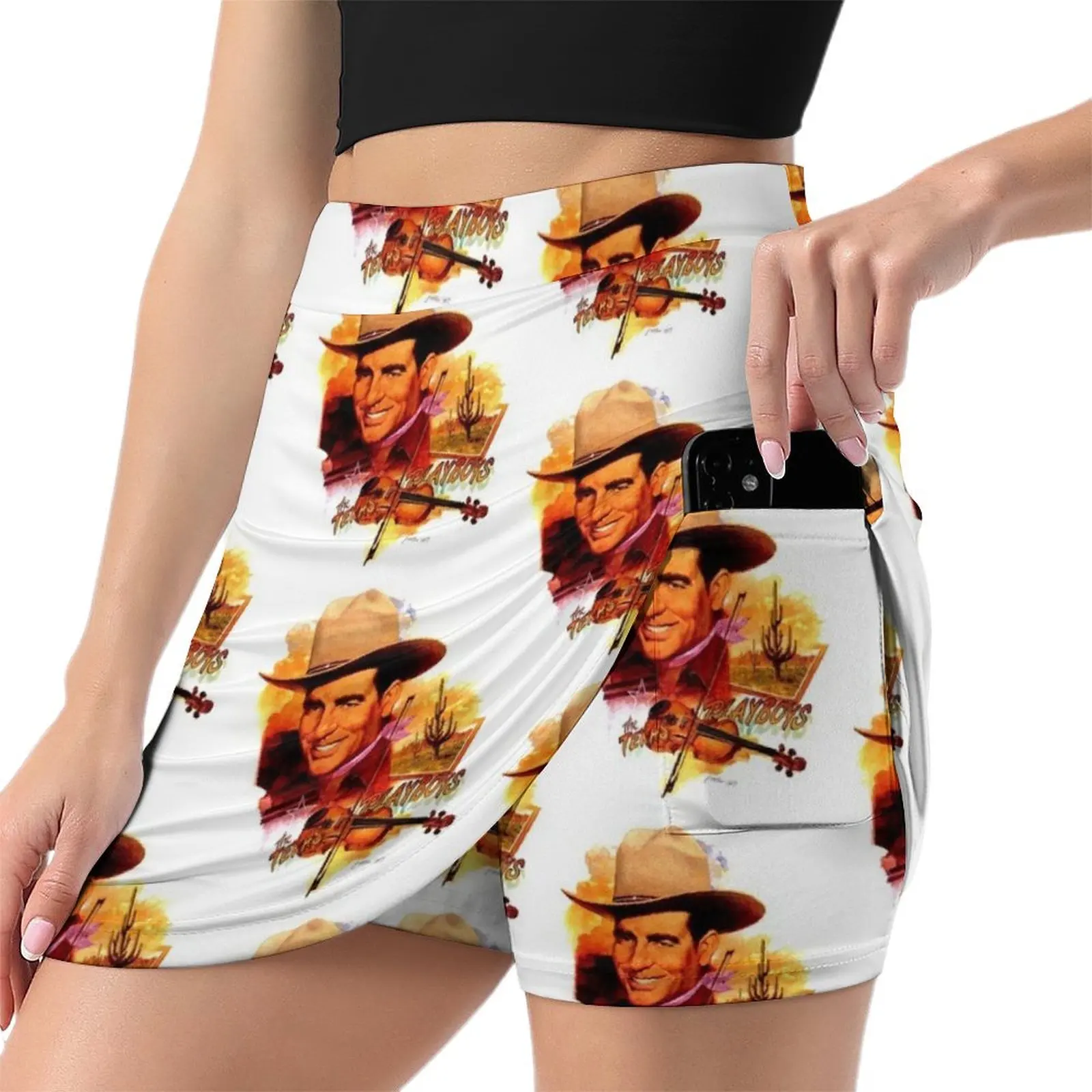 Bob Wills Cache Mini Skirt women's skirt 2025 trend skirt set Short skirts Woman skirts