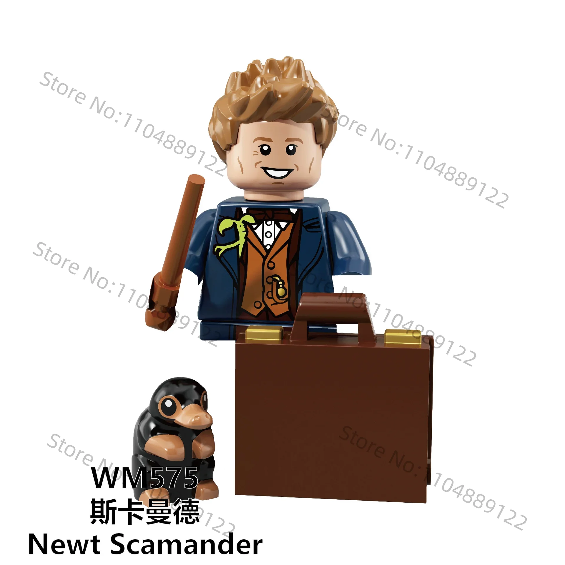 Hot toys Harry Potter MINI Block toy Lovegood Ron Malfoy Luna building block gift action character doll