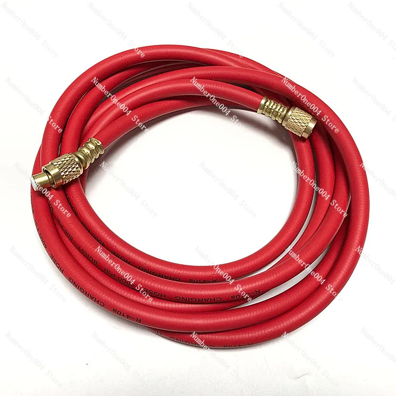 3-meter customized high-pressure rubber hose R410 vacuum pressure refrigerant snow seed filling pipe for air conditioning