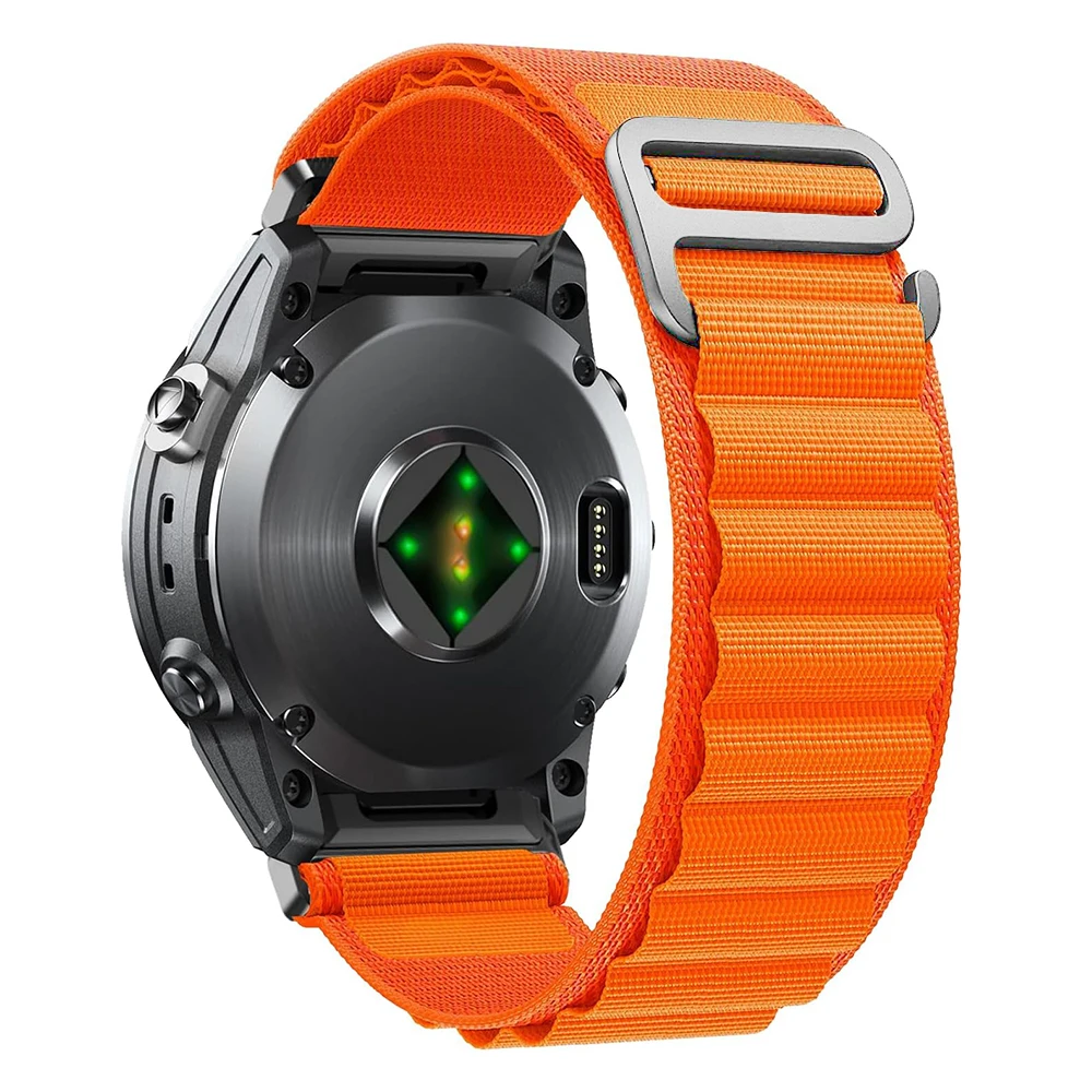 Quick Fit 20mm 22mm 26mm Alpine Nylon Strap for Garmin Fenix 8 7X 7 7S Pro Fenix 6X 6 5X 5S Enduro 2 Instinct 3 2X Epix Pro Band