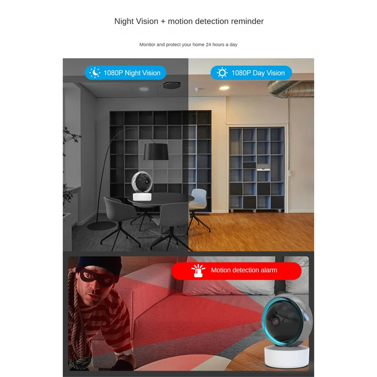 A14M 2MP Tuya スマート Wifi ベビーモニター監視 1080P ミニカメラ自動追跡双方向オーディオ IP カメラ英国プラグ