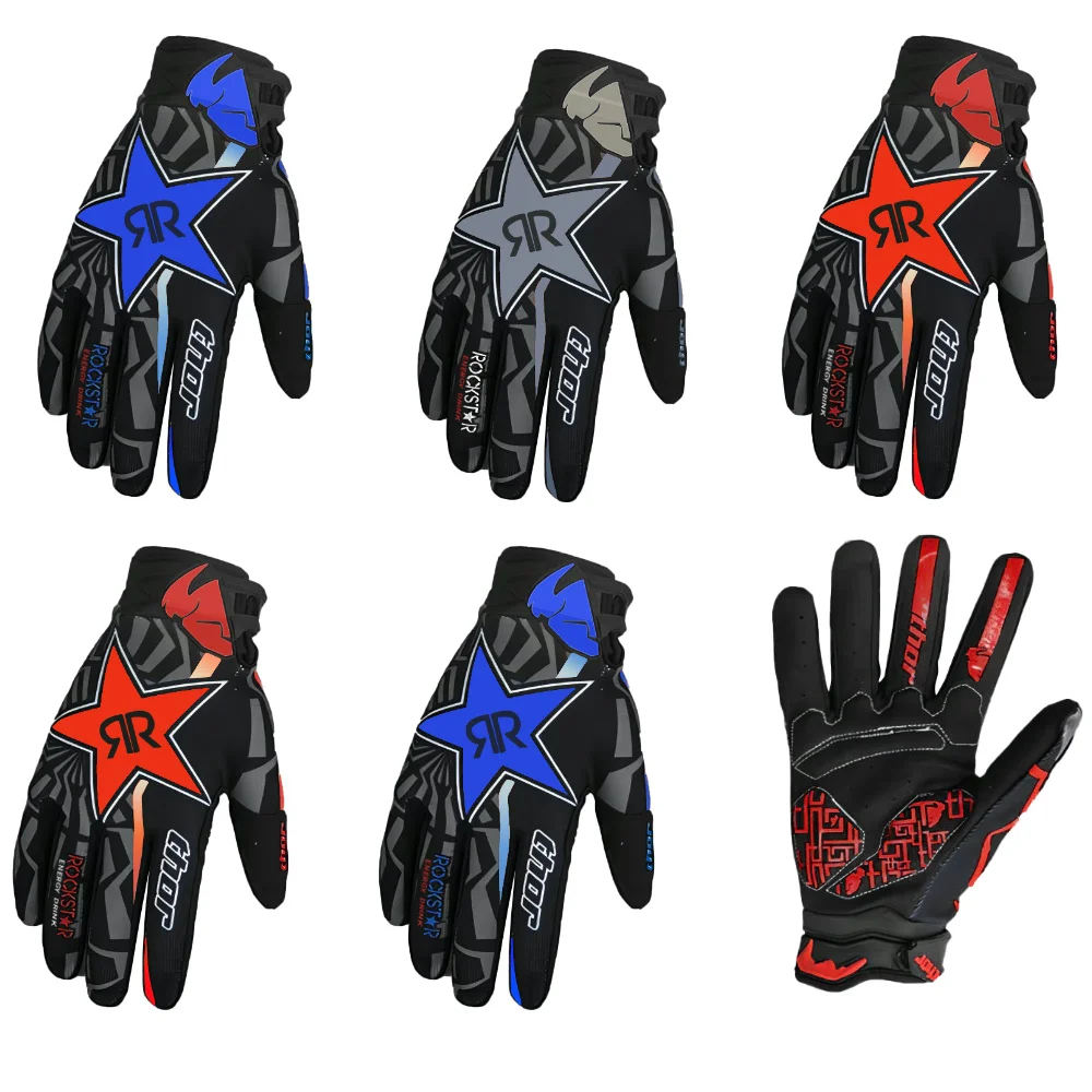 24 Motorcycle Gloves, Off-Road, Downhill MTB, DH MX MTB Riding Gloves, Outdoor Riding