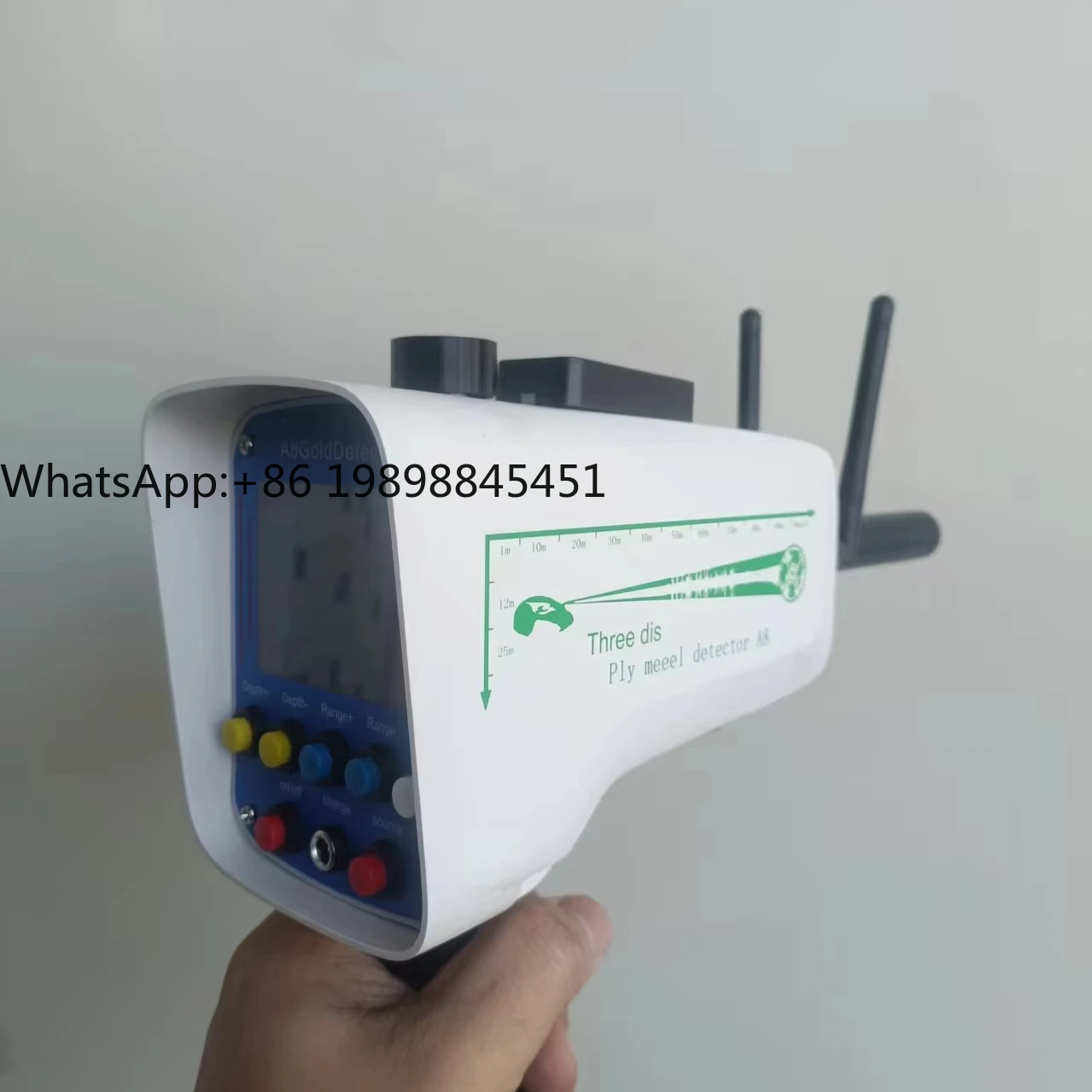 

Updated A8 Metal Detector 3D Underground Gold Finder