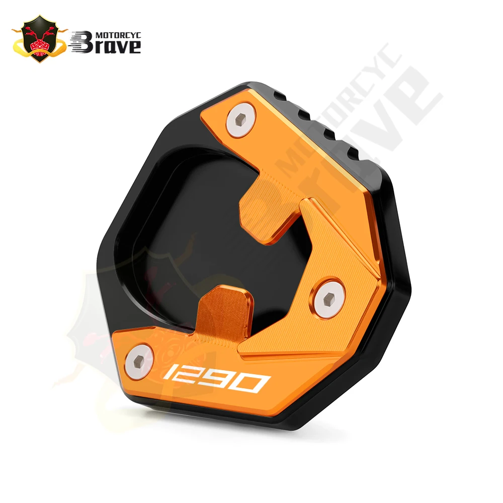 Voor 1290 Super Duke GT 2022-2025 Motorfiets Accessoires CNC Kickstand Voet Zijstandaard Extension Pad Ondersteuning Plaat
