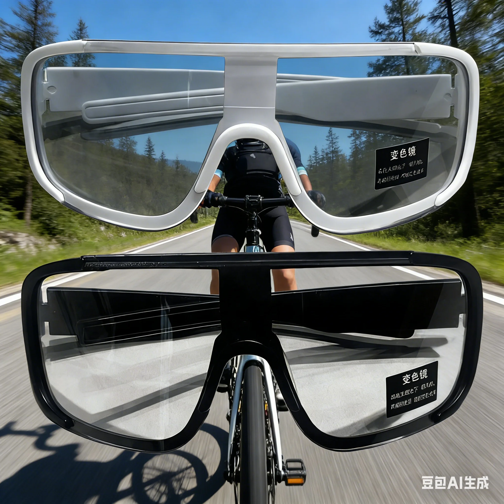 

Спортивные фотохромные очки для велоспорта, легкие, для велосипеда, рыбалки, с защитой от УФ400, для активного отдыха, 1 шт.