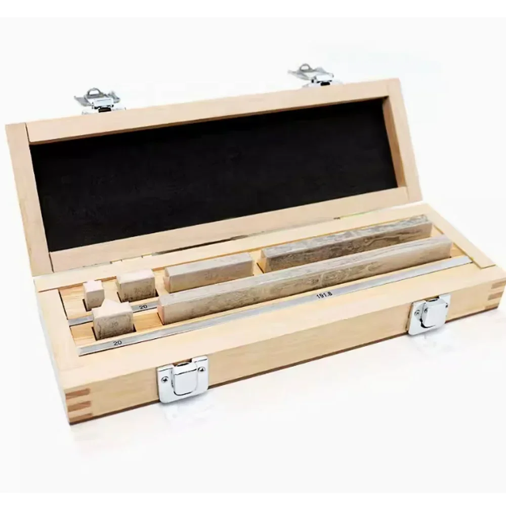 Auf Lager 0/1/2 Klasse 0-300 mm 6 Teile/satz Messschieber Block Gauge Standard Metrisches System Inspektion Gauge Block Set