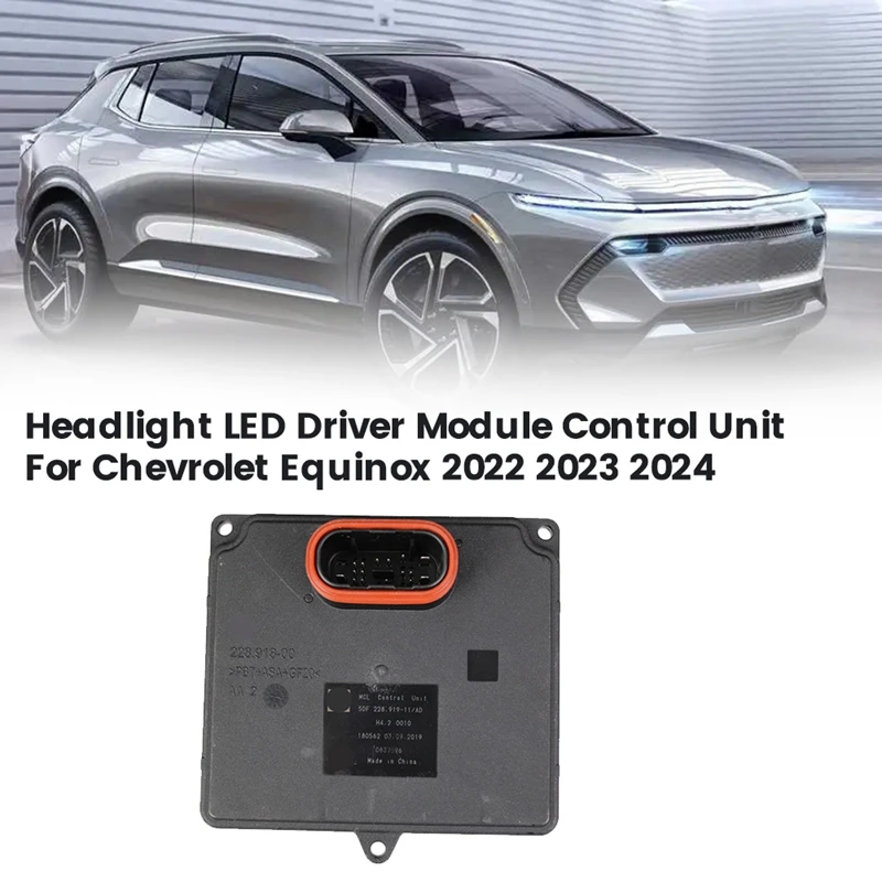 Car Headlight LED Driver Module Control Unit Computer 5DF228919 For Chevrolet Equinox 2022 2023 2024 5DF-228-919-11/AD Parts