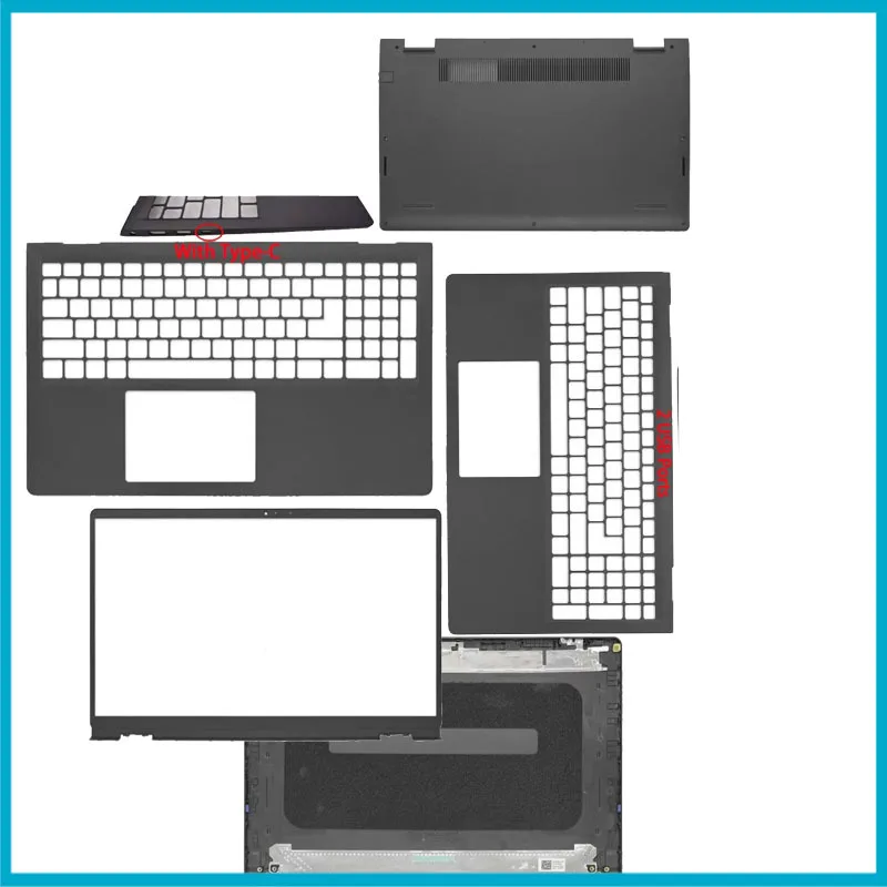 

LCD Back Cover/Front Panel/Palmrest/Axle Cover/Hinge NEW Replace Laptop Case For Inspiron 15 3510 3511 3515 3520 Laptop