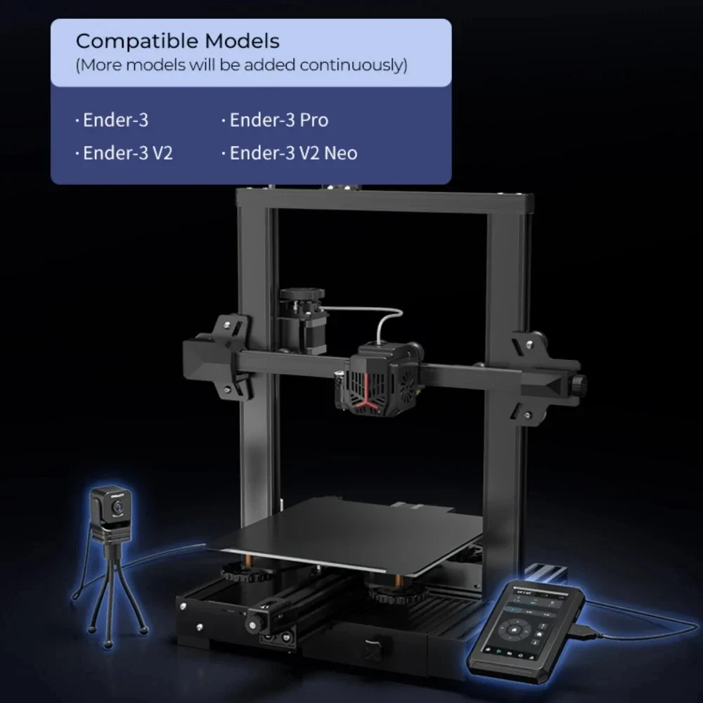 Creality Nebula Pad 4.3 Inch Touch Screen Nebula Camera Kit High-Speed Printing for Ender-3/ Ender-3 V2 NEO/Ender-3 V3 SE