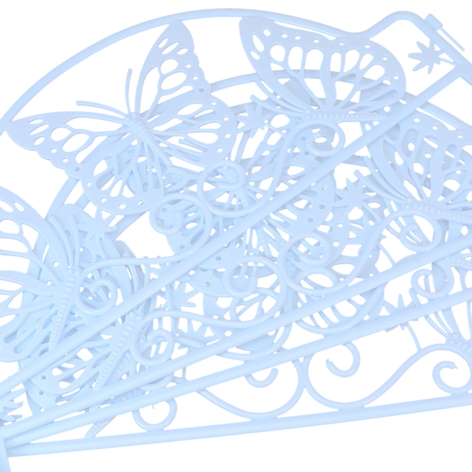 

4PCS Plastic Small Garden Outdoor Decor Landscape nament Yard Border Fence Gate Fence Landscape Garden Supplies