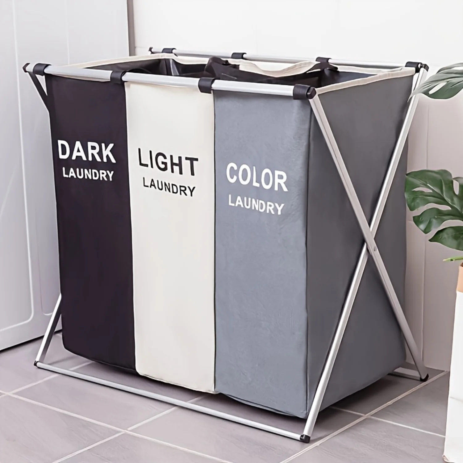 

1pc Large College Dorm Laundry Basket, Laundry Hamper for Dirty Clothes