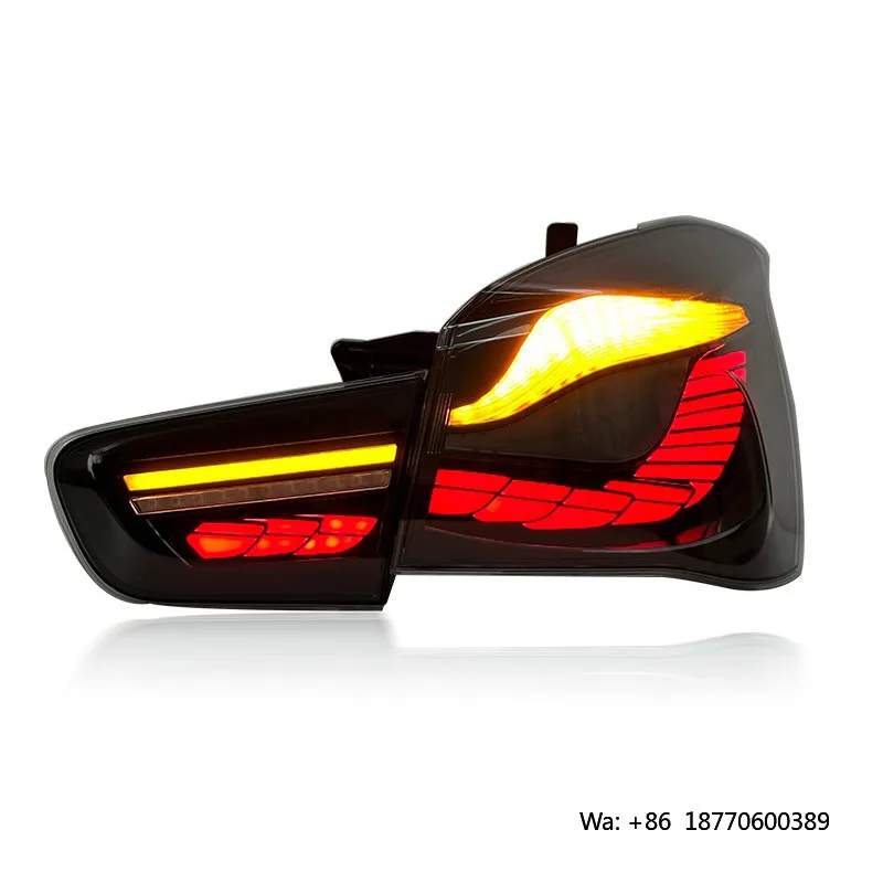 SJC Auto New Style Hot Sales OLED Rear Tail Light for BMW 1 Series F20 F21 GTS Style Rear Lamp Assembly Red Smoked Color Design view 4