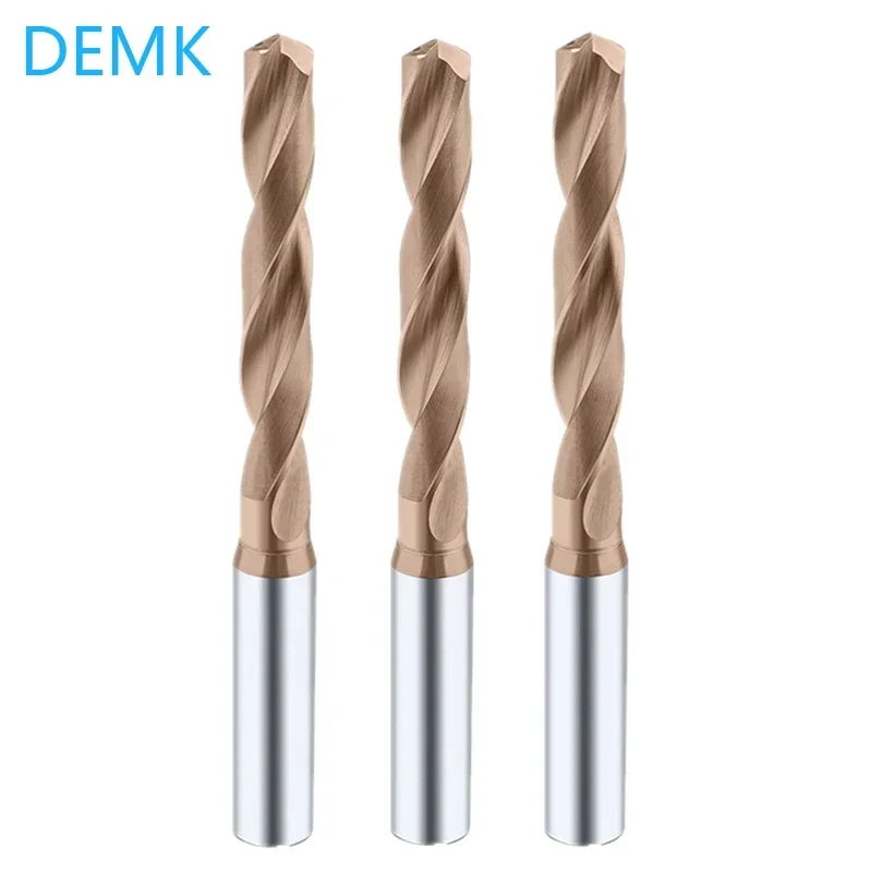 5D Tungsten carbide bit d2-D16 Shank diameter D4 D6 D8 D10 Internal cooling external cooling Coated drill CNC metal hole drill