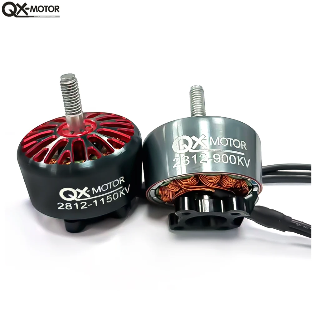 QX-MOTOR Motore Brushless QX2812 900KV 1150KV Nero Bianco Motore per RC FPV Aerei Elicotteri Multirotore Drone Parti ad ala fissa